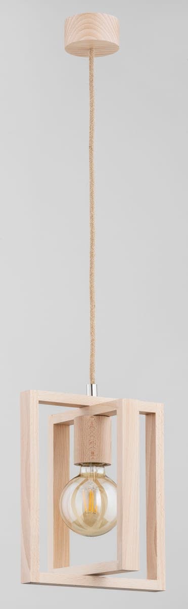 Lustra Pendul Alfa Moli Lemn 1xE27