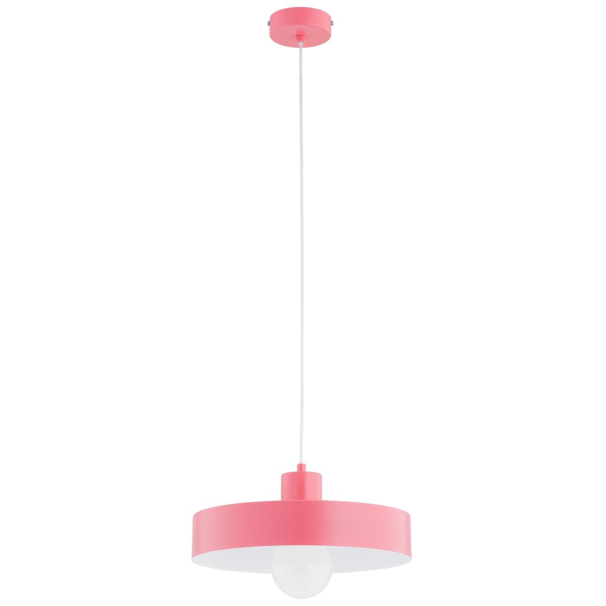 Lustra Pendul Alfa Nevera Pink 1xE27