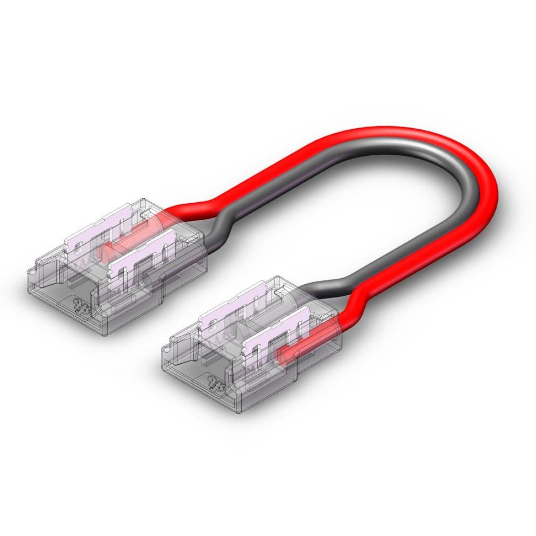 Conector fir conector pentru banda led 8mm SMD+COB 12v/24v IP20