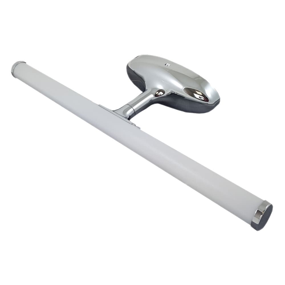 Corp LED baie inox, 6W, 6500K, lumina rece, cu protectie IP44, 400mm