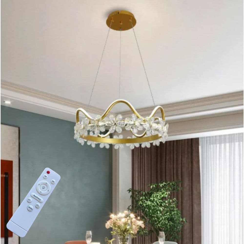 Lustra Led ajustabila 95W/7200Lm/3000K/4000K/6500K + Ir 500Mm