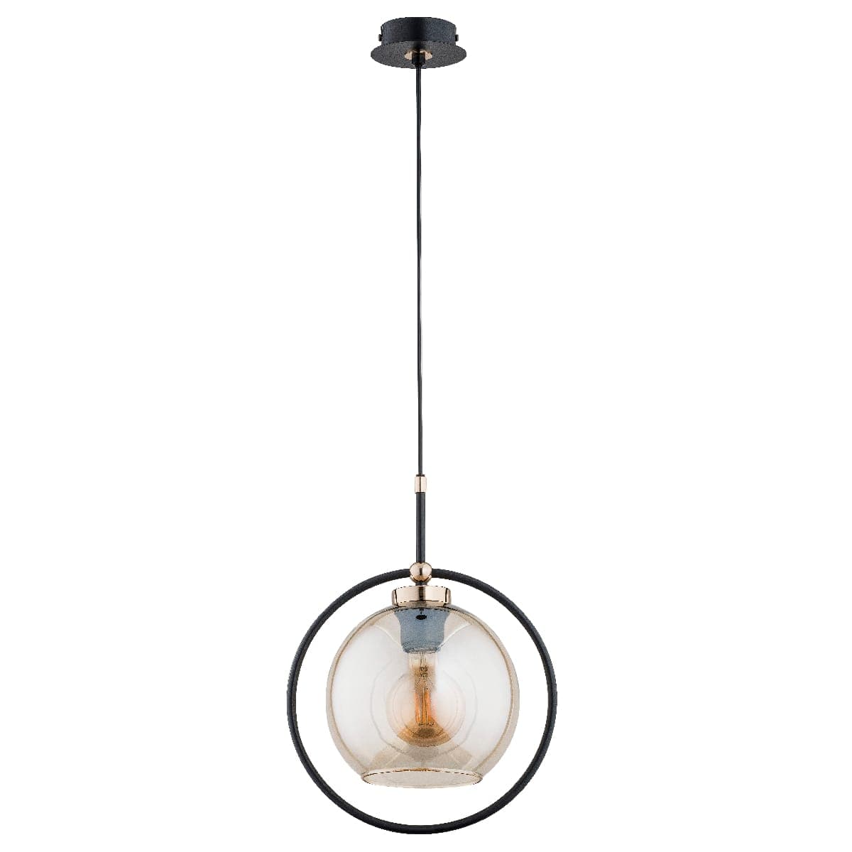 Lustra Pendul Alfa Seldi Aurie 1xE27