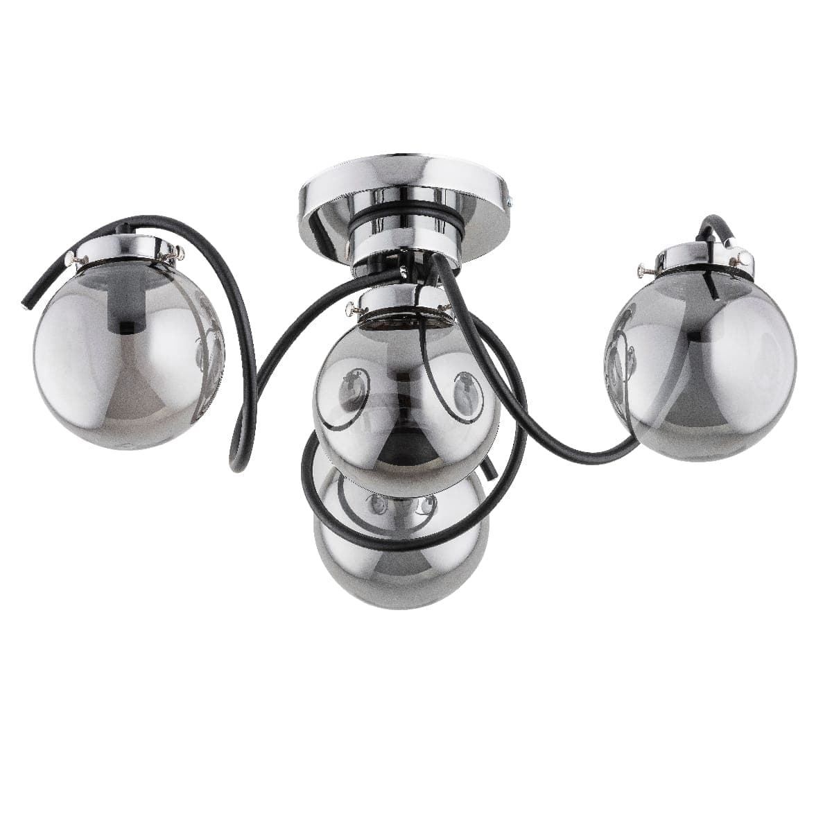 Lustra Alfa Kretka Chrome 4xE14