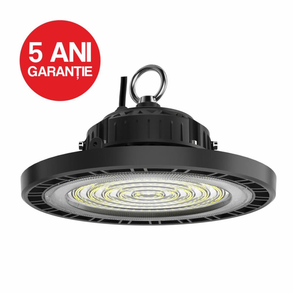 Corp LED industrial UFO Ø290mm, 100W=500W, lumina rece
