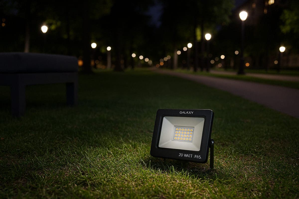 Proiector Led exterior 20w SMD Galaxy, 20W=100W, 4100K, lumina neutra 118x90mm