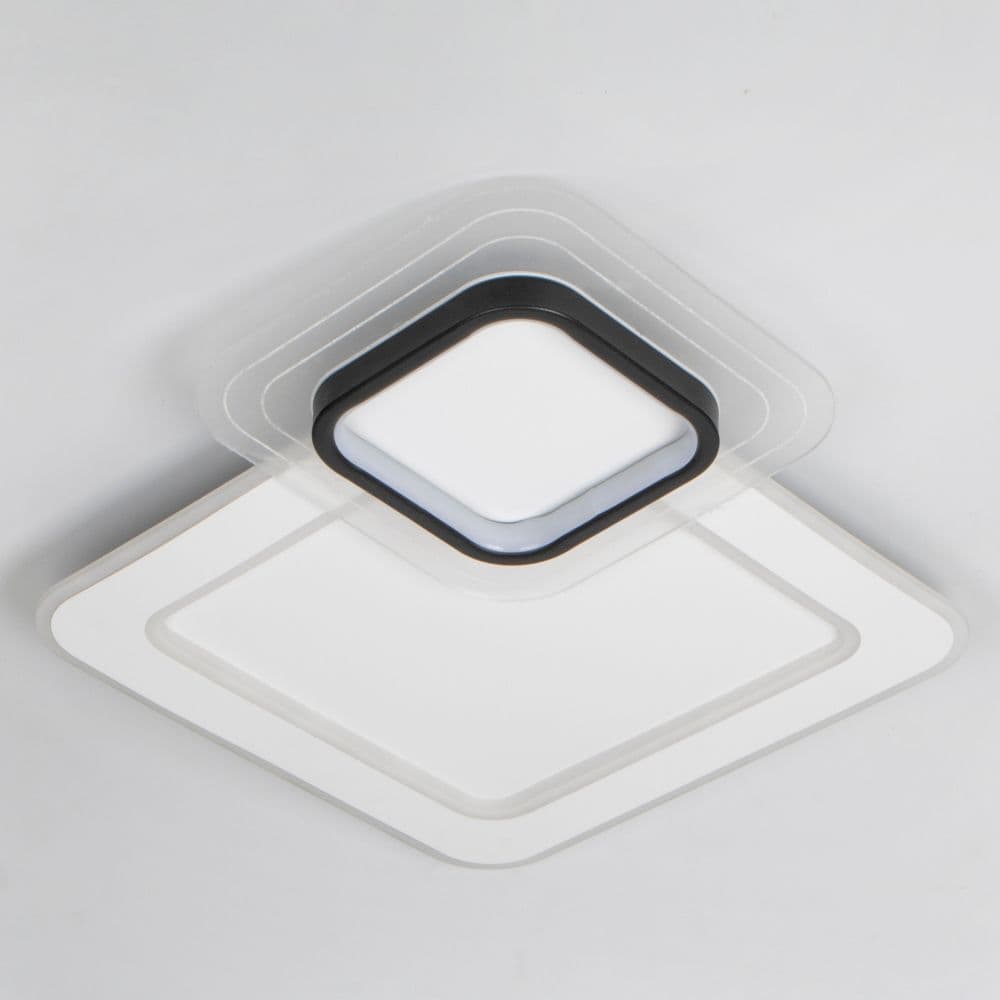 Plafoniera led 3 culori 83W 480x480x70mm
