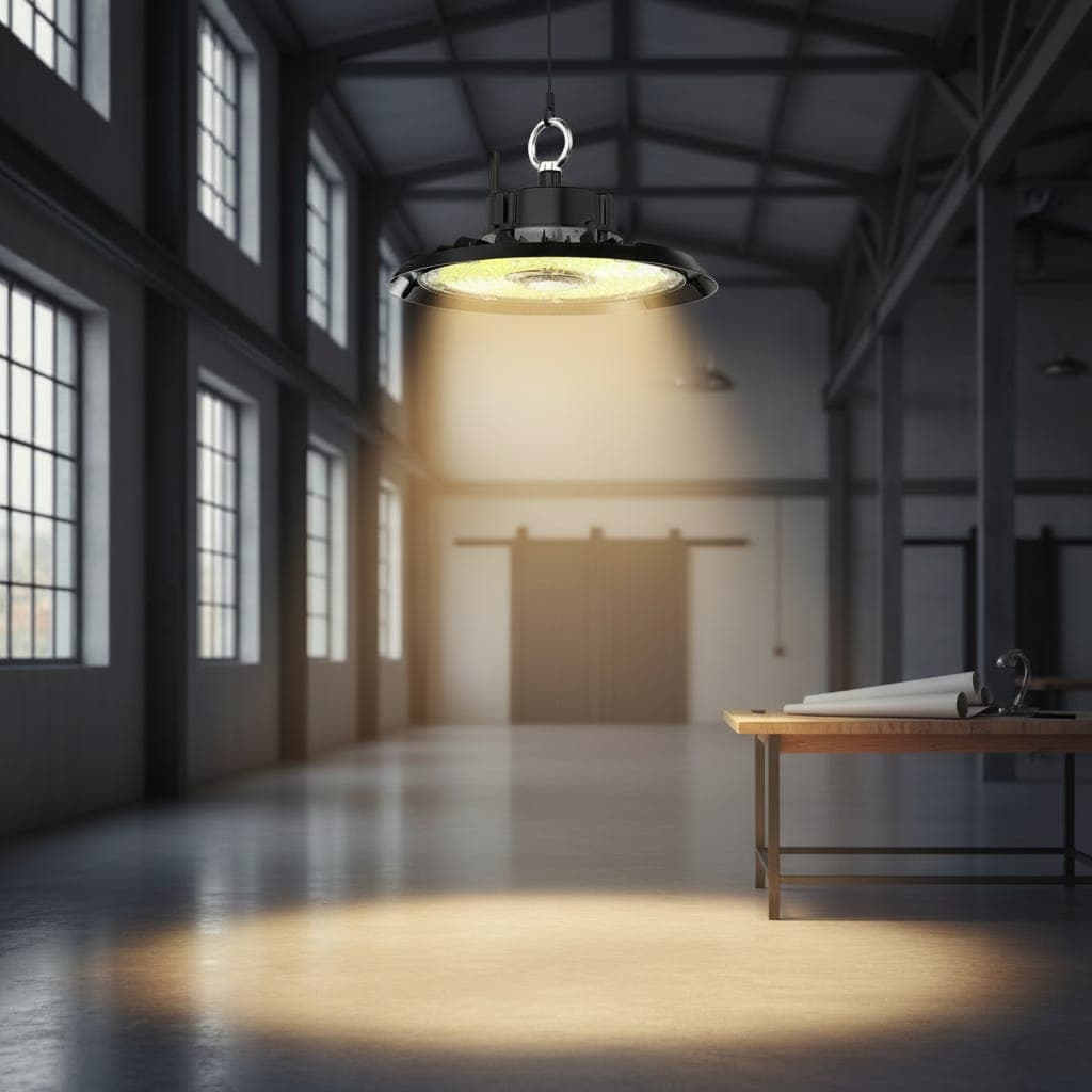 Corp led industrial UFO 100W 6500K IP65 FI244X105MM