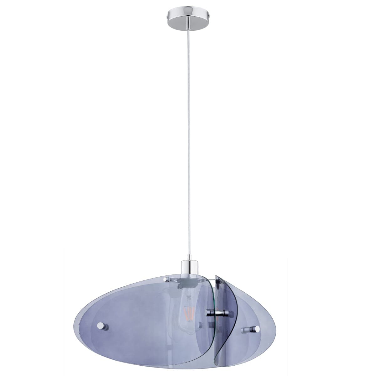 Lustra Pendul Alfa Kelis Graphite 1xE27