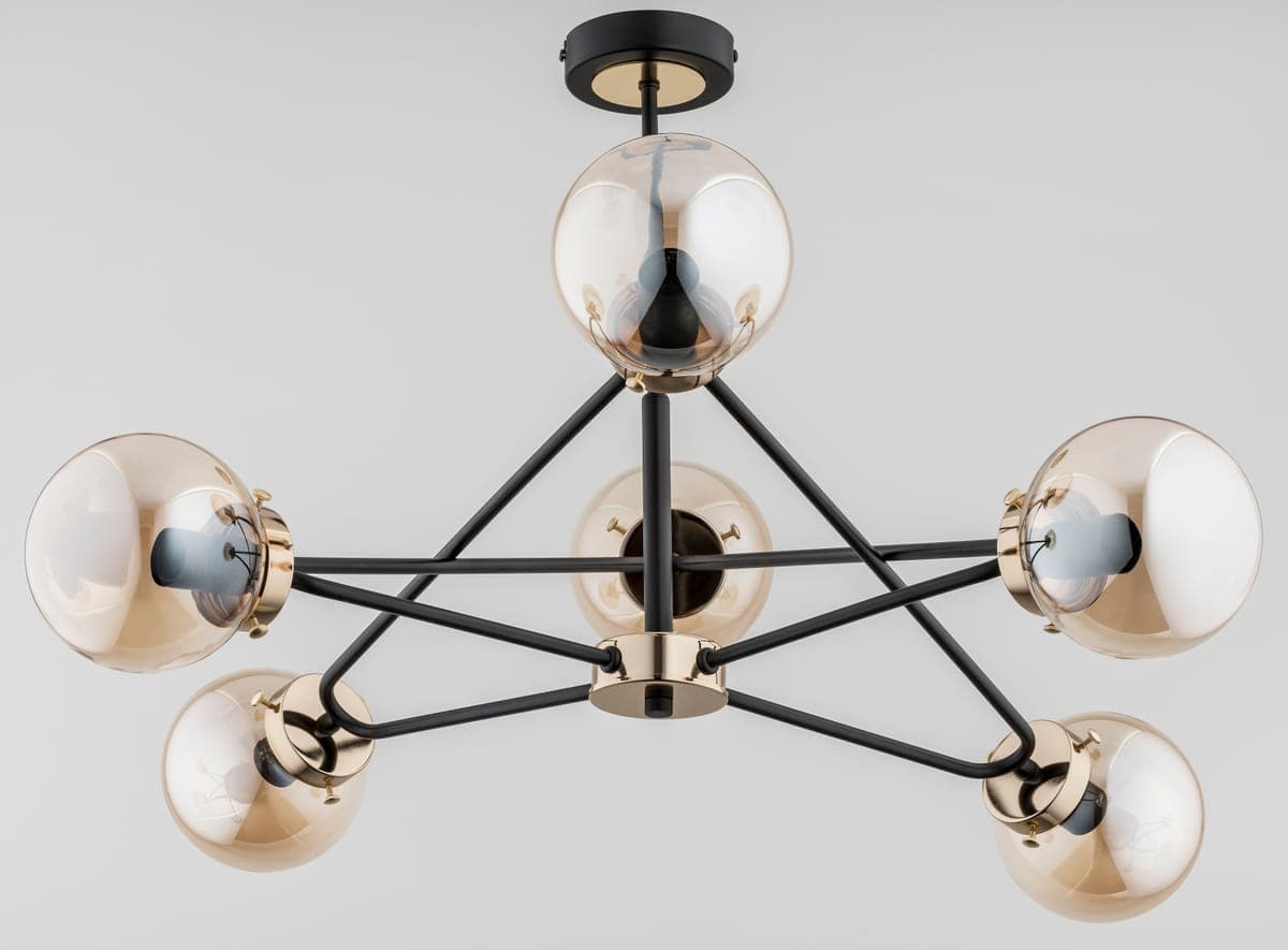Lustra Alfa Sagito Brass 6xE14
