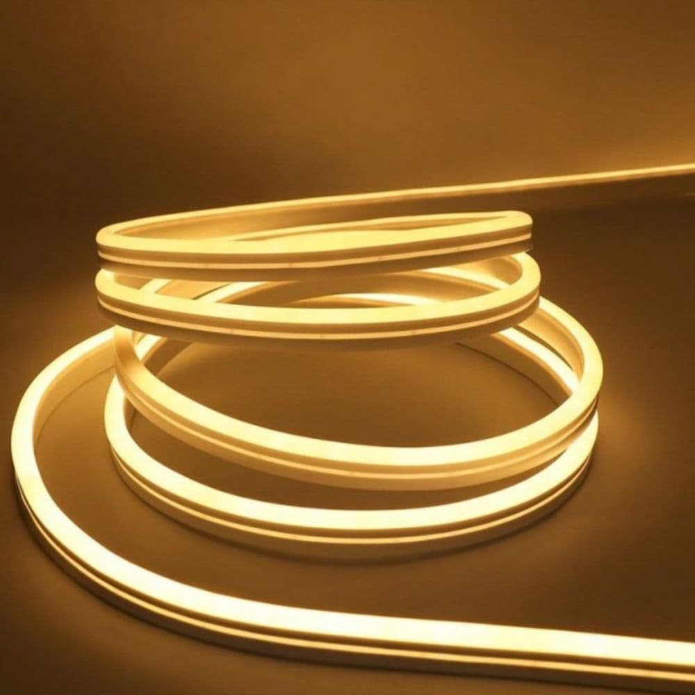 Neon Flex Alb Cald 10W/M SMD2835 14x23mm/220V