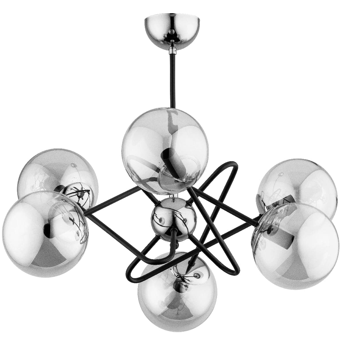 Lustra Alfa Virginia Chrome 6xE14