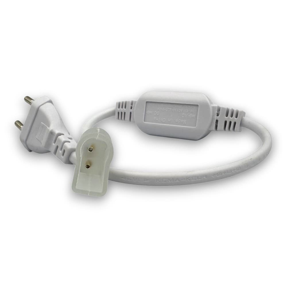 ALIMENTATOR NEON FLEX CU STECHER 8X16MM 6 MM PIN