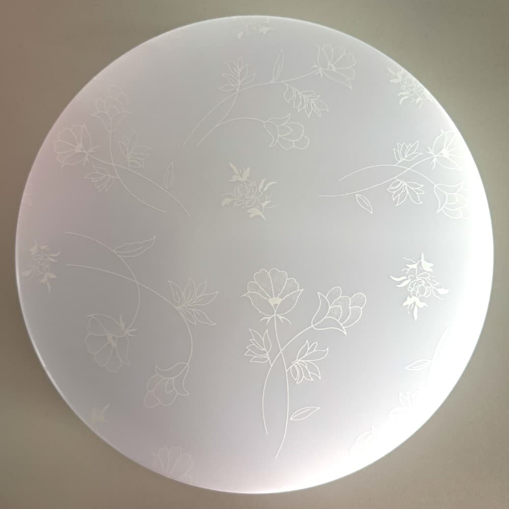 Plafoniera LED Flower, 13W=75W, 260x35mm, 6400K, lumina rece