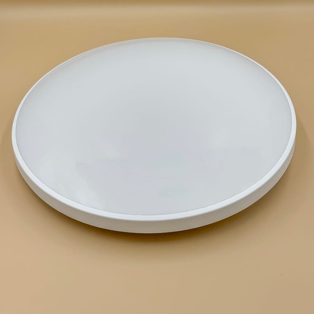 Plafoniera led ECO IP40 Rotunda Alba, 16W, 250x50mm, 6400K, lumina rece