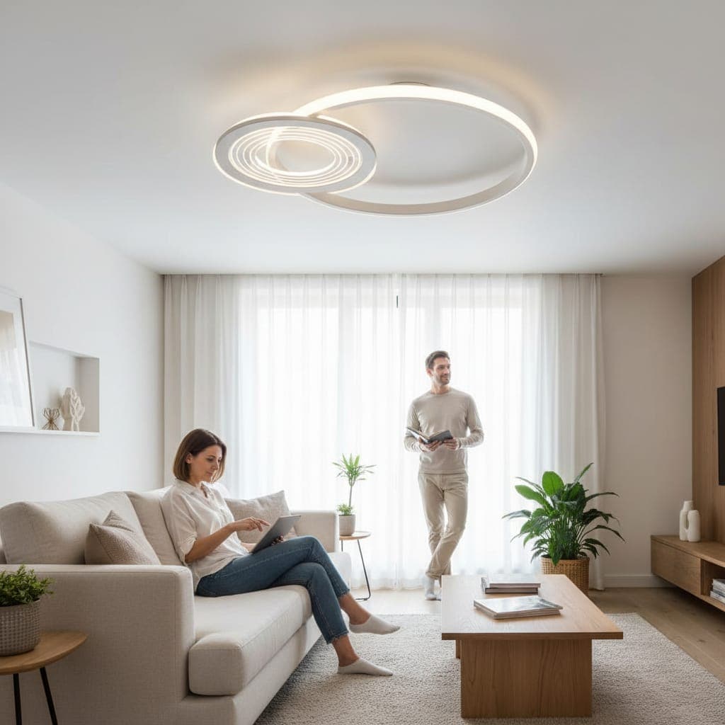 Plafoniera led 3 culori cu telecomanda 67W 480x80mm
