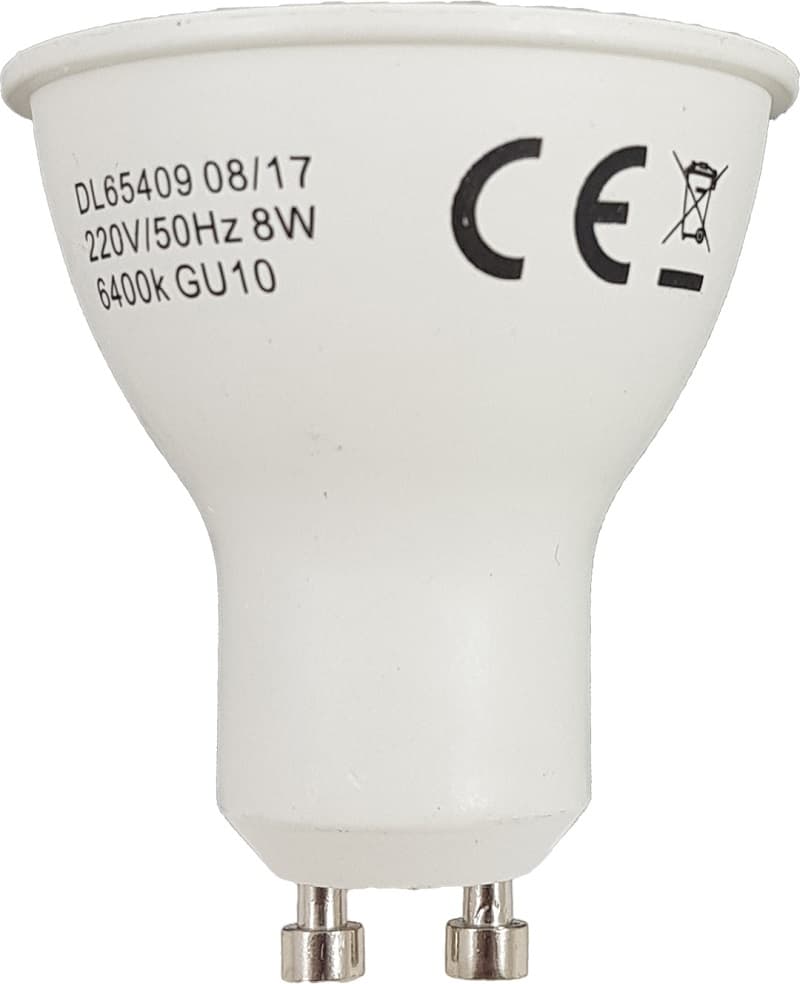 Bec Led GU10, model R50, 8W=60W, lumina rece