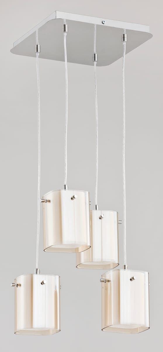 Lustra Pendul Alfa Ashley Chrome 4xE27