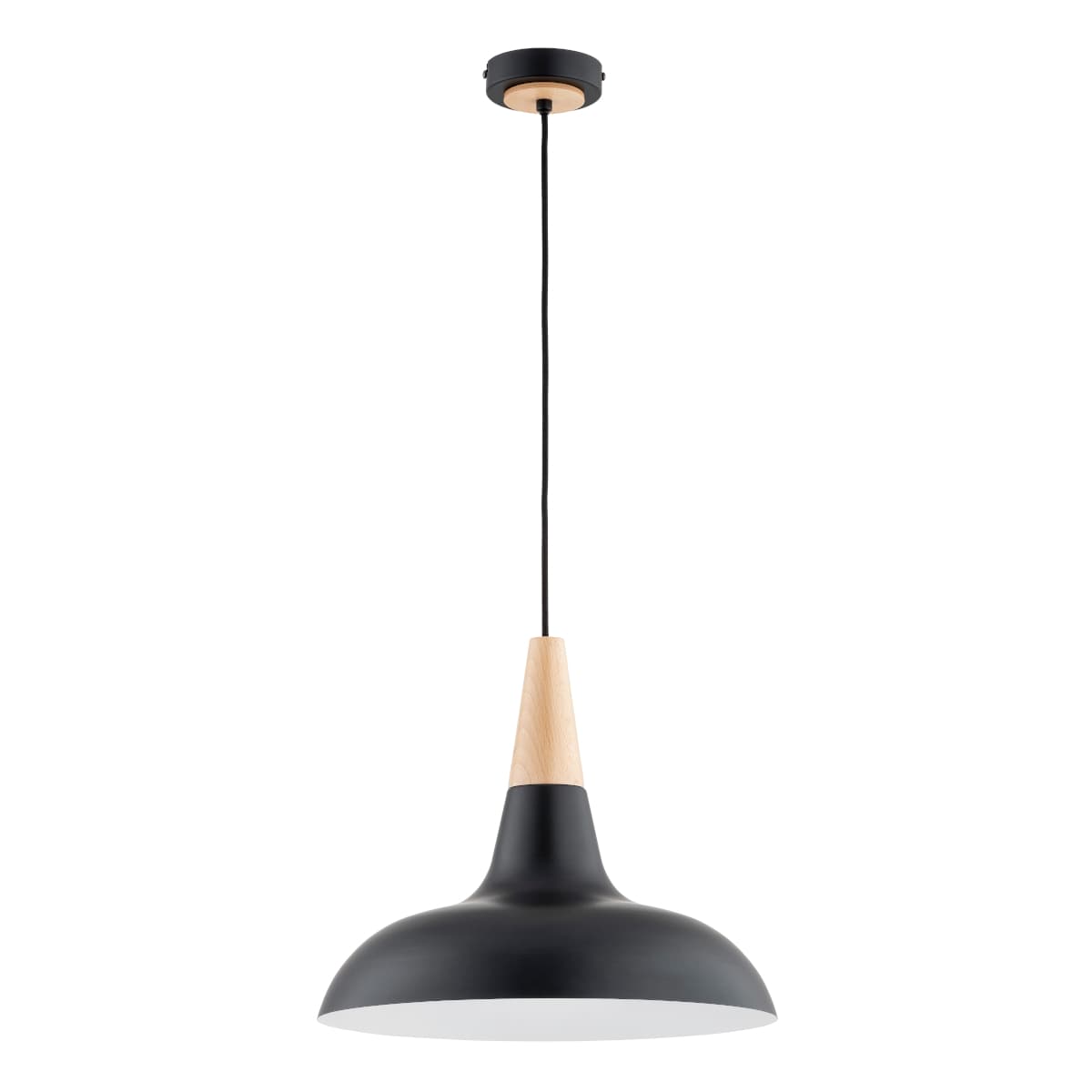 Lustra Pendul Alfa Doro Neagra 1xE27