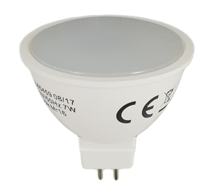 Bec Led MR16, model R50, 7W=55W, 2700K, lumina calda