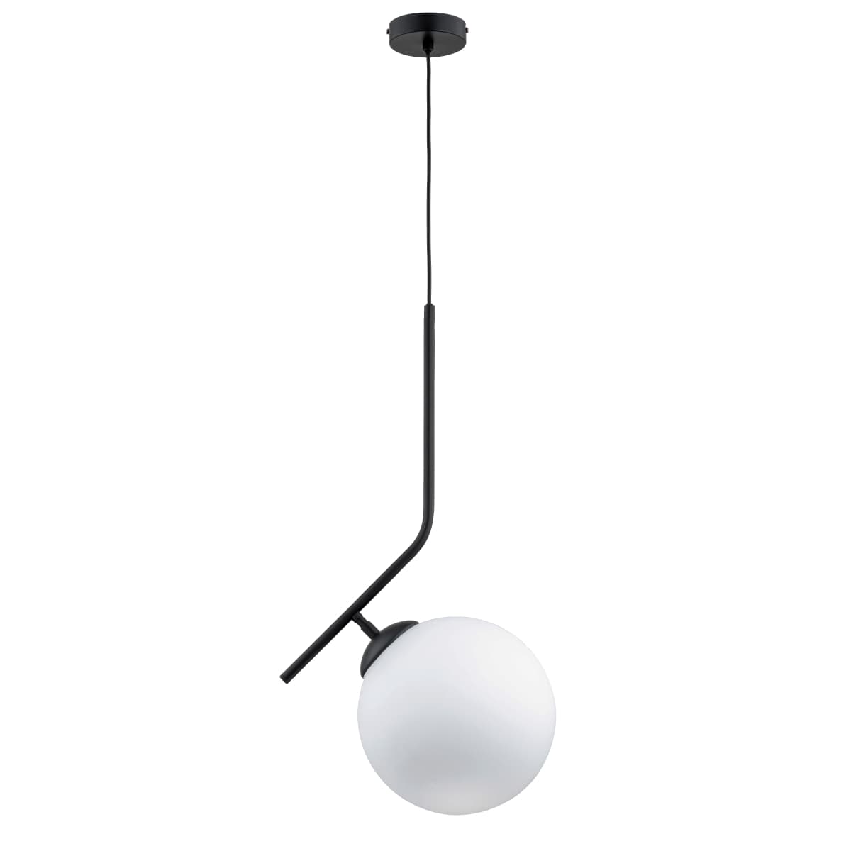 Lustra Pendul Alfa Liberty 250 Pro Neagra & Alba 1xE27