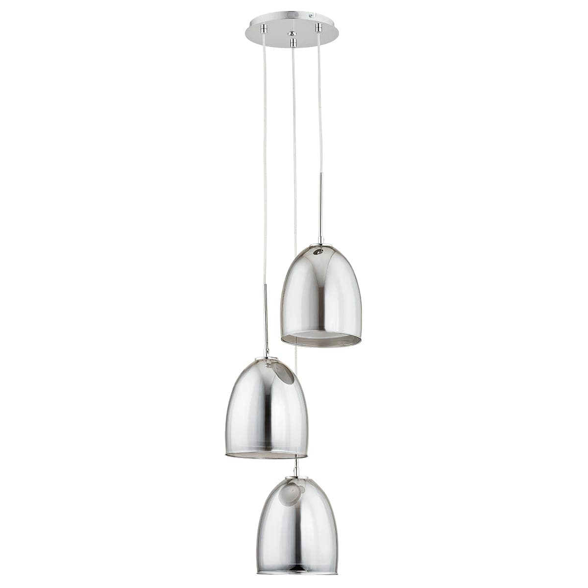 Lustra Pendul Alfa Ronda Chrome 3xE27