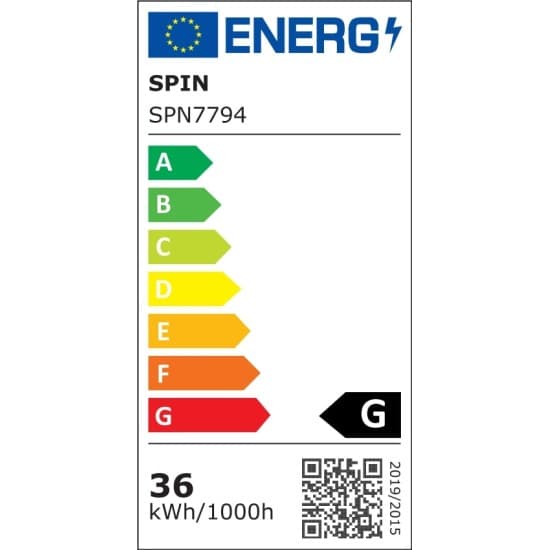 Plafoniera Led 36W=300W,Volans rotunda Ø300, 3000K, lumina calda