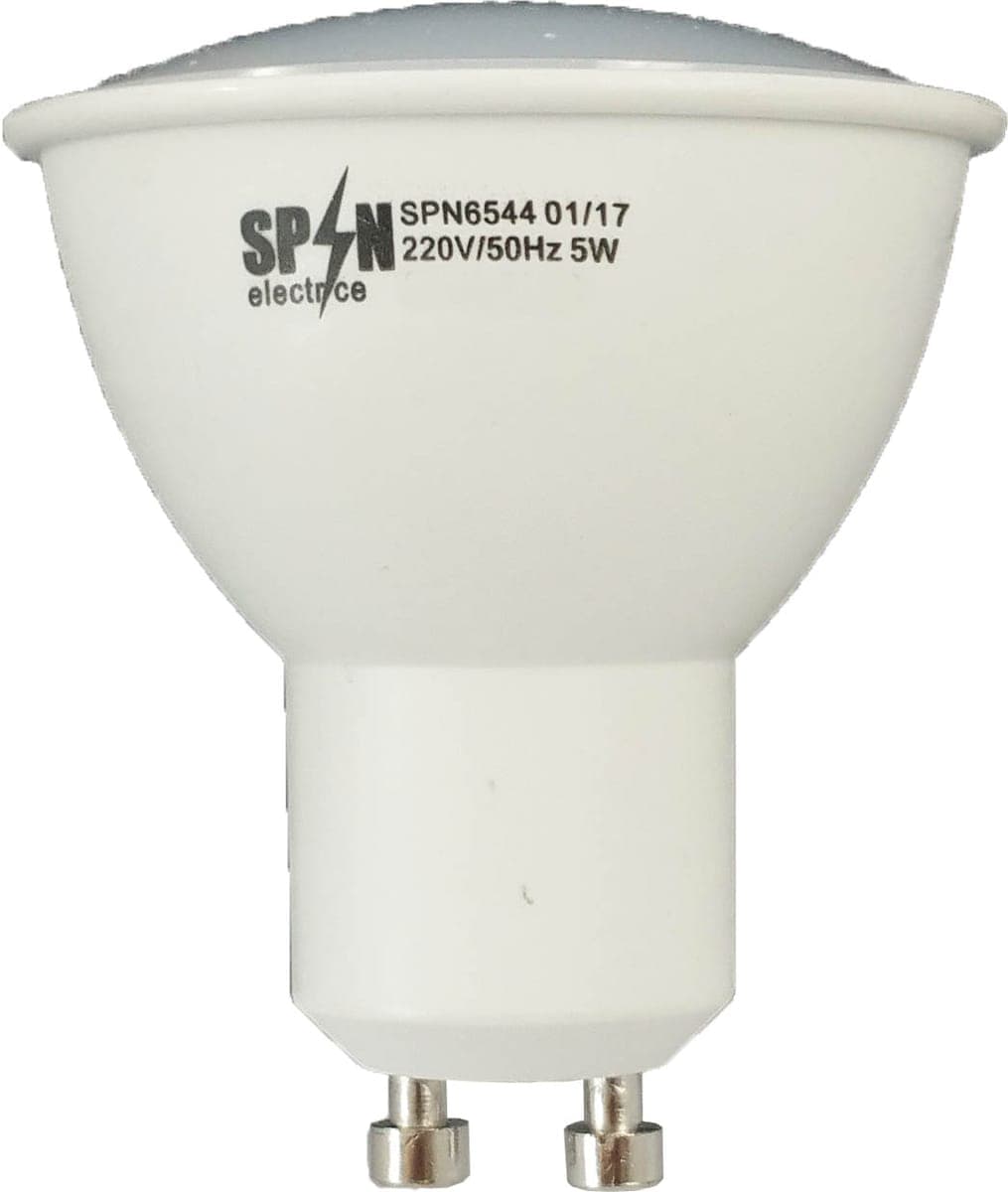 Bec Led Gu10, model R50, 5W=40W, lumina rece