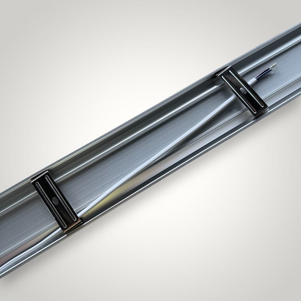 Corp Led Fida aluminiu, 40W=80W, 3000K, lumina calda