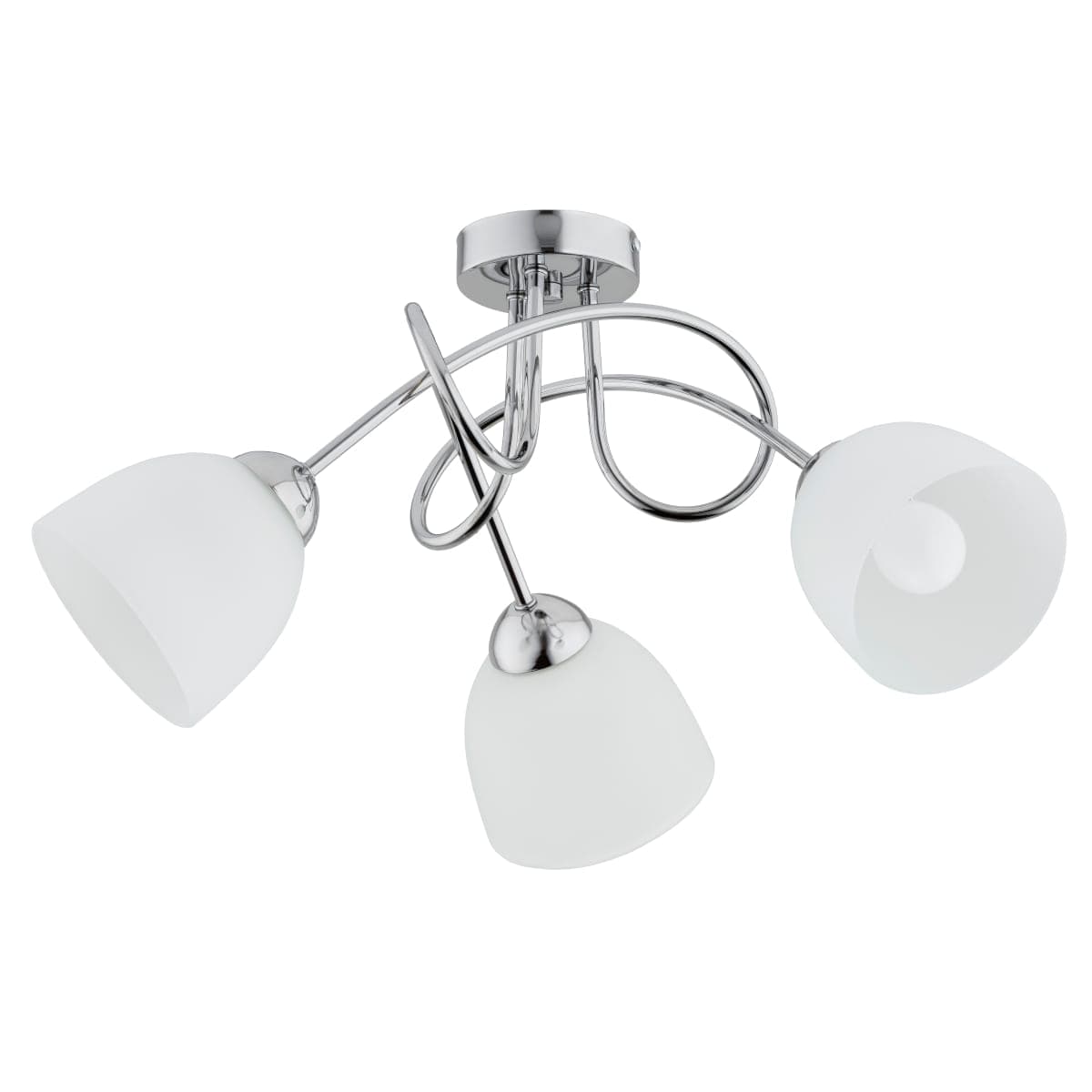 Lustra Alfa Tectus Plex Chrome 3xE27