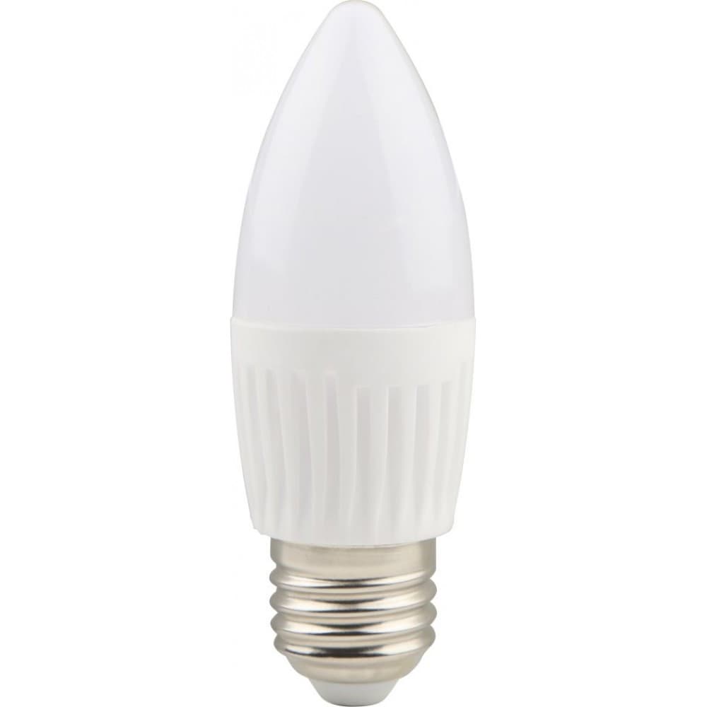 Bec LED lumanare cu baza din ceramica, model C37, dulie E27, 9W=75W, 2700K, lumina calda, 3+1GRATIS