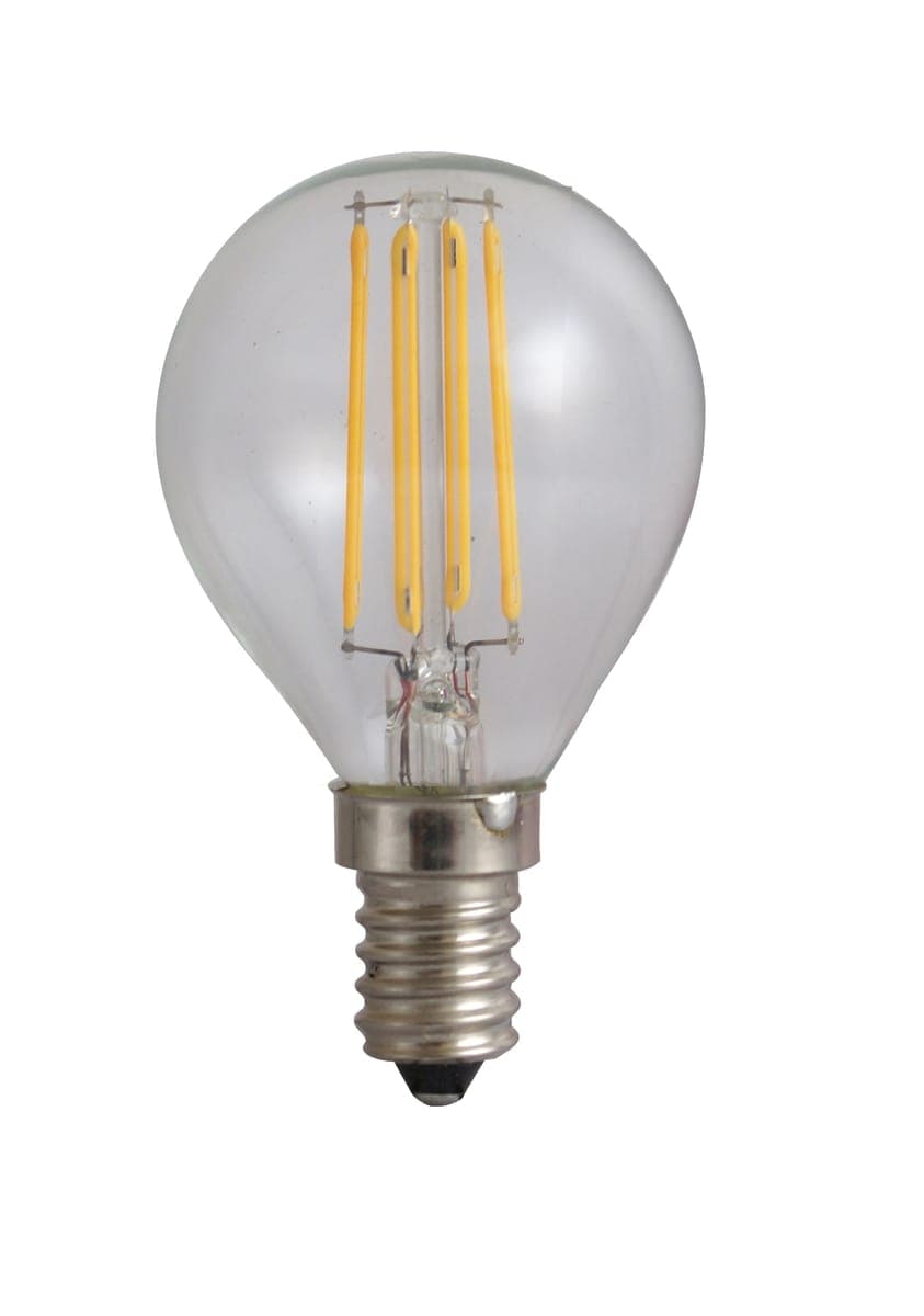 Bec Filament Sferic E14, 4W=45W, 4000K, lumina neutra
