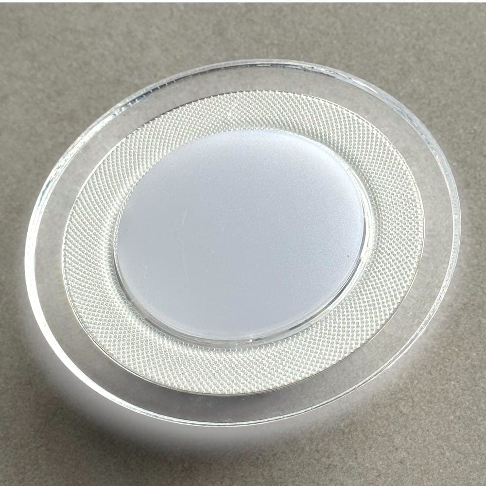 Spot Led Rotund Rama Transparenta, 18W, 6500K, 1000lLm, 3+1GRATIS