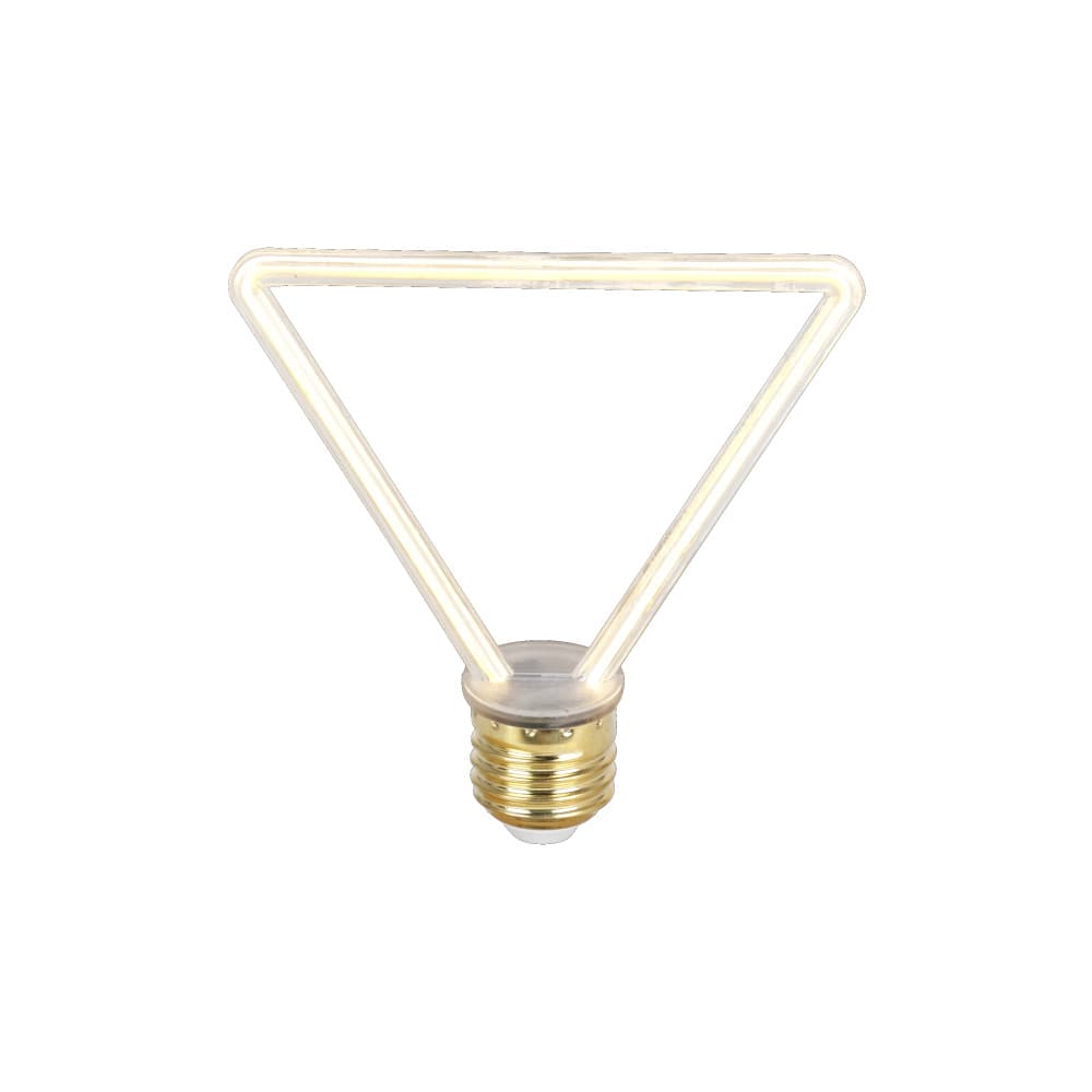 Bec LED Neon Triunghi 4W, 2200K, 360lm, 3+1 GRATIS
