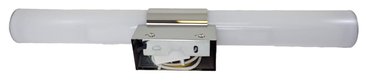 Corp LED baie inox, 10W, 6500K, lumina rece, cu protectie IP44, 450mm