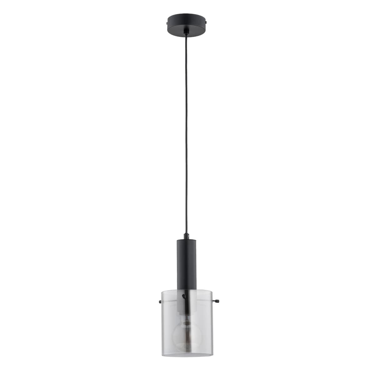 Lustra Pendul Alfa Celia Neagra 1xE27