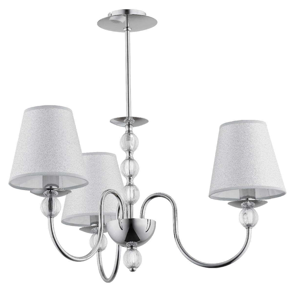 Lustra Alfa Emmanuelle Chrome 3xE14
