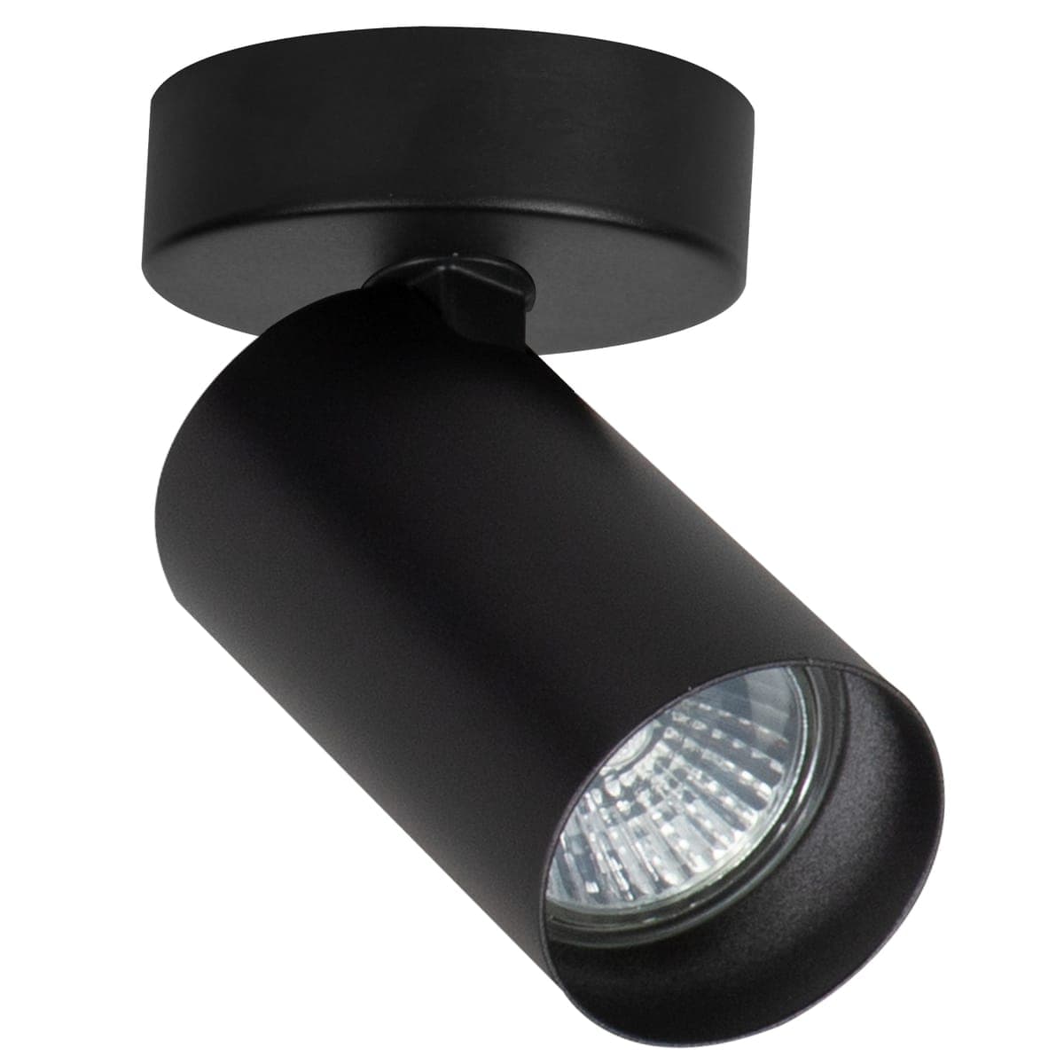 Aplica Cu Spoturi Alfa Alasa Neagra 1xGU10