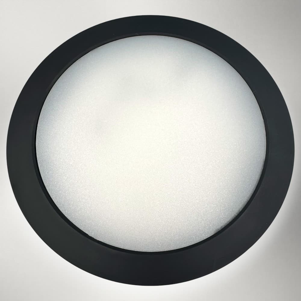 Spot Negru Led incastrat FI120 24W 4100K IP44