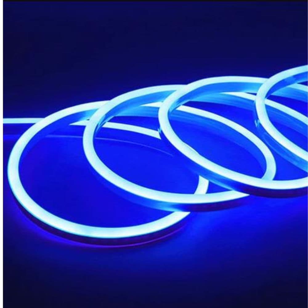 Neon Flex Albastru 10W/M SMD2835 14X23mm/220V
