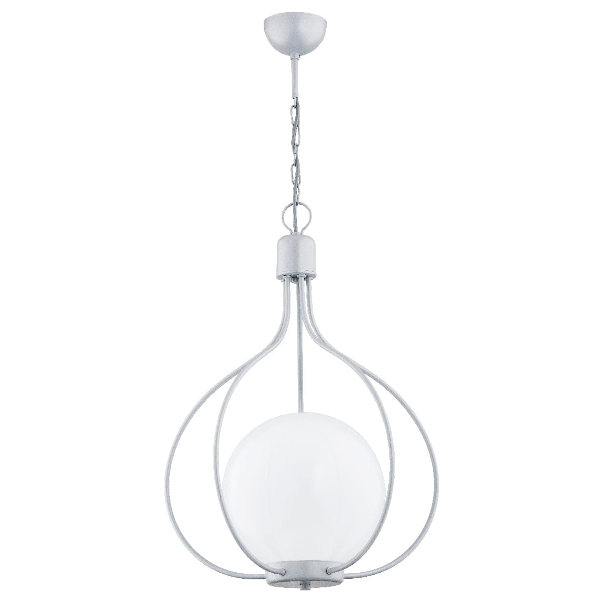 Lustra Pendul Alfa Remi 250 Silver 1xE27