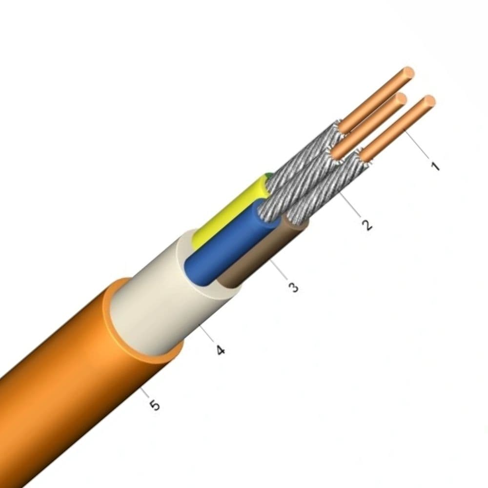 Cablu de energie fără halogeni NHXH 5X4 E90
