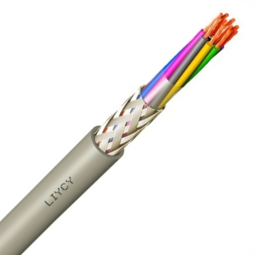 Cablu de comandă și control flexibil, ecranat LIYCY 3X0.75