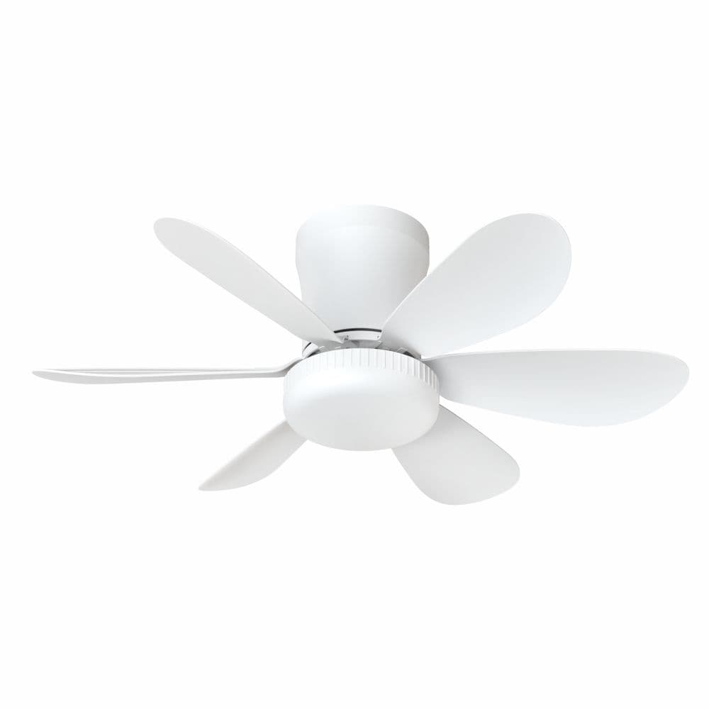 Lustra LED Cu Ventilator si telecomanda 12W Alba