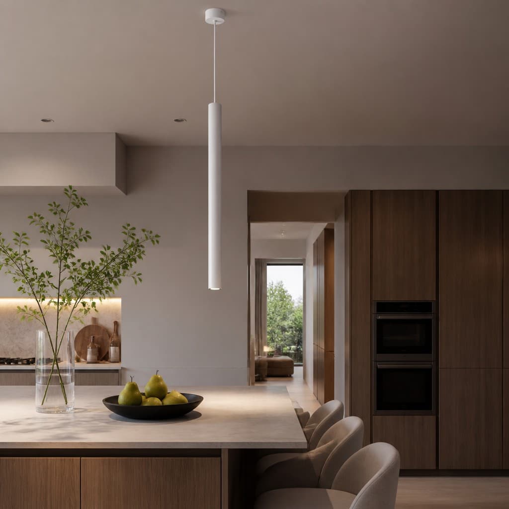Lustra LED Suspendata 5W MONO, 3000k, 5W, alba