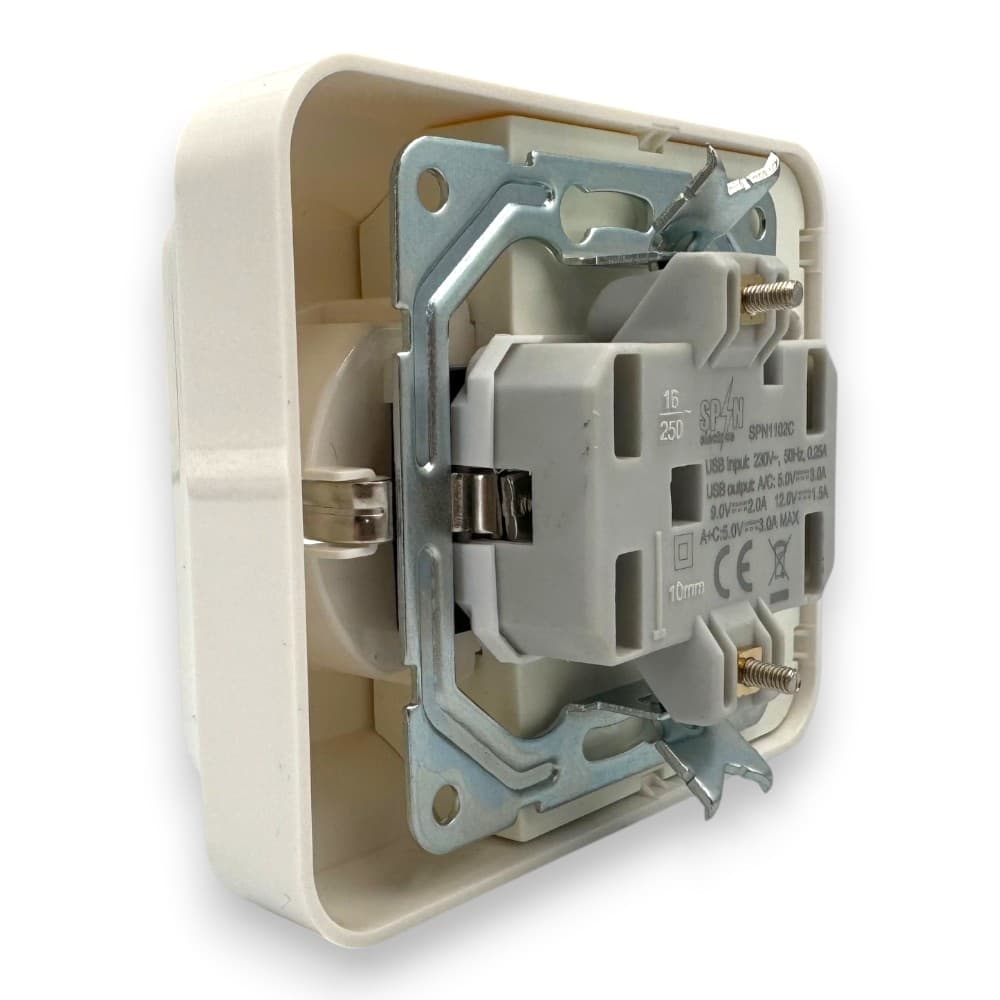 Priza Dubla cu incarcator USB tip C