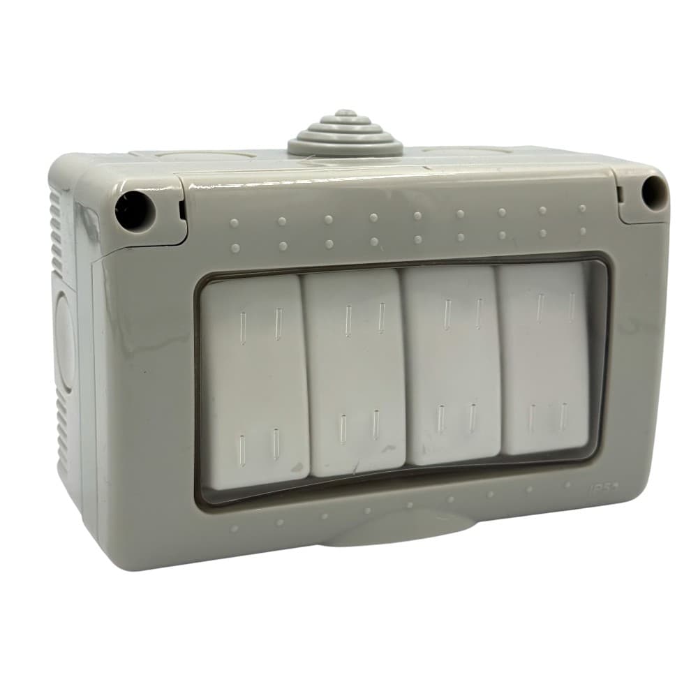 Intrerupator Aplicat Cvadruplu IP55