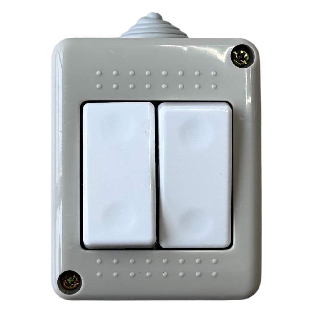 Intrerupator Dublu Aplicat Fara Capac IP20