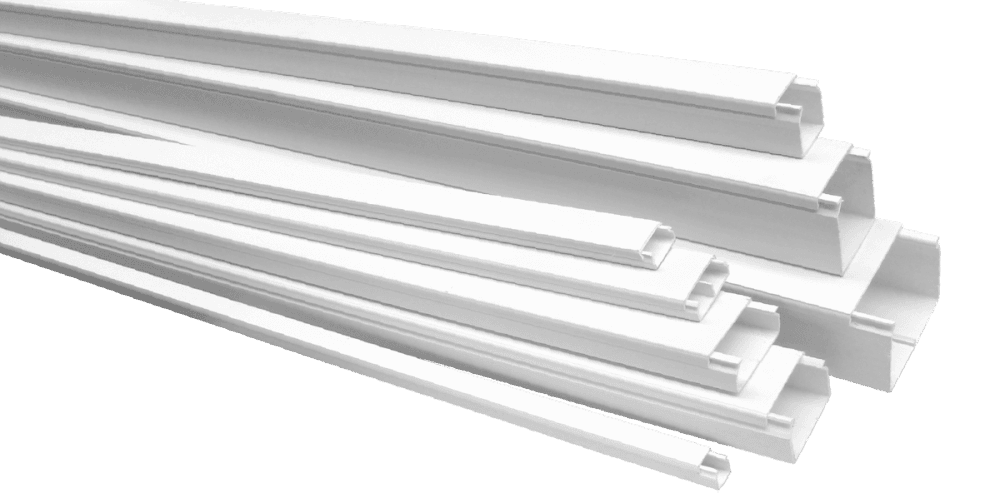 Canal cablu PVC 80x60 mm (Pret pe metru liniar)