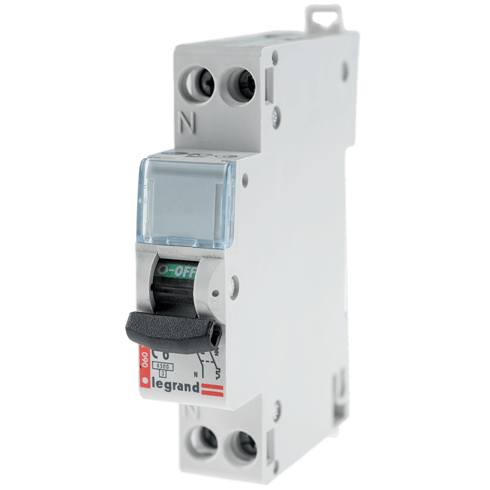 Disjunctor POL+NUL/10A/4.5KA, Legrand 406793