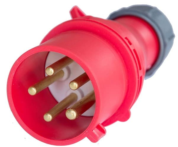 Fisa industriala Spin,16A, 380V, 5P